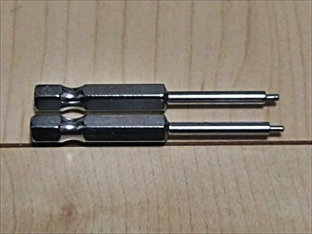 Mini HEX screwdriver 1.25mm(1.5mm) / 六角ドライバー