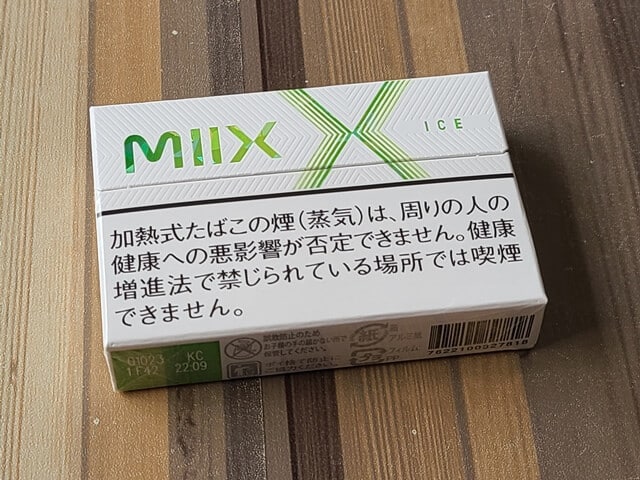 MIIX「ice」パッケージ