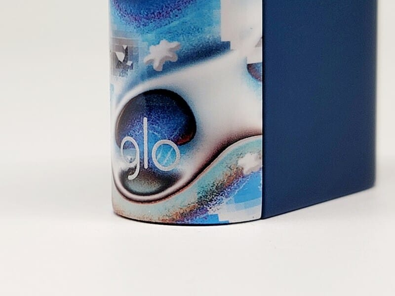 glo Hyper + Winter Edition Blueのサイドパネル